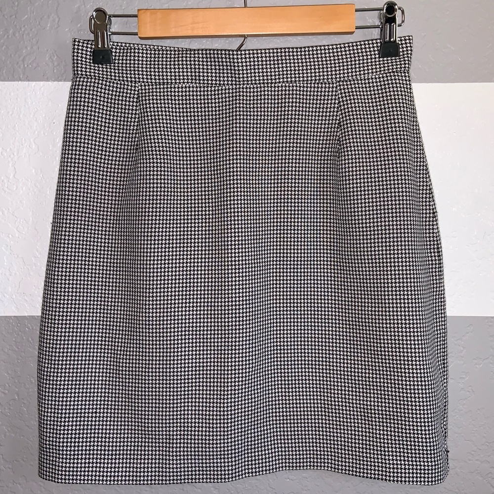 Checkered skirt